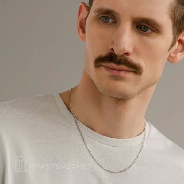 Цепь из серебра 925, плетение «Нонна»